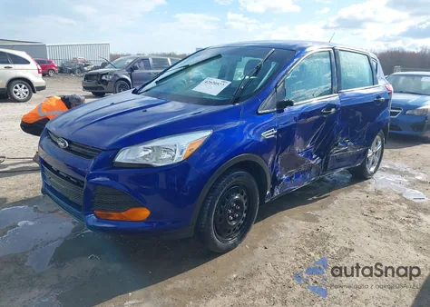 2014 Ford Escape S z USA, uszkodzony, nr VIN 1FMCU0F73EUE07196